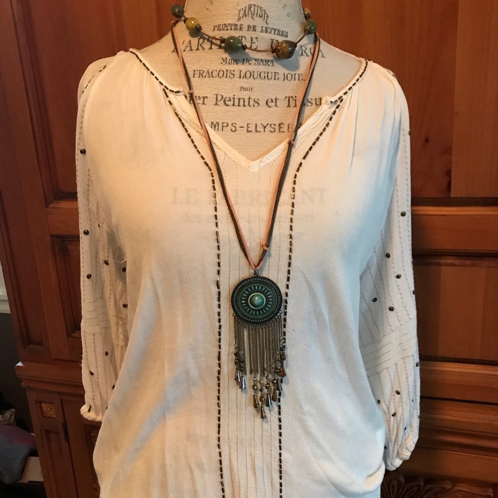 Love Marks Bohemian Top